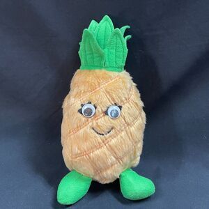 Del Monte Country Yumkin Plush Stuffed Pineapple Toy 10”